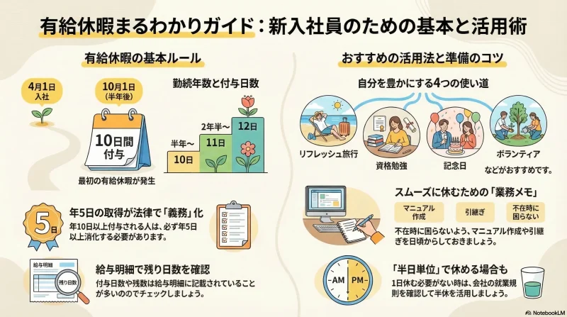 有給休暇ガイド　notebooklm
