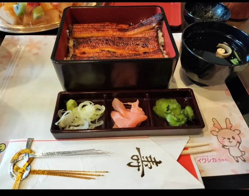 うなぎの成瀬　お祝い　うな重